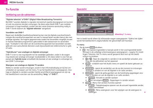 navigatiesysteem columbus instructieboekje - Media Portal - Škoda ...