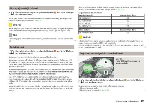 ŠKODA Rapid Kullanma kılavuzu - Media Portal - Škoda Auto