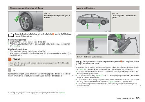 ŠKODA Rapid Kullanma kılavuzu - Media Portal - Škoda Auto