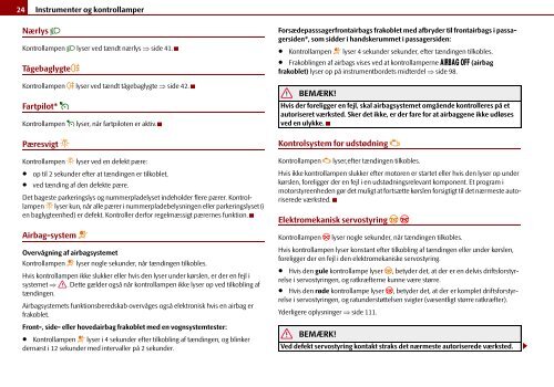 ŠkodaOctavia Tour INSTRUKTIONSBOG - Media Portal - Škoda Auto