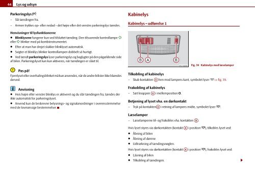 ŠkodaOctavia Tour INSTRUKTIONSBOG - Media Portal - Škoda Auto