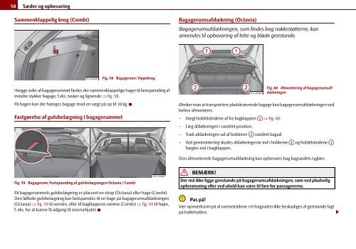 ŠkodaOctavia Tour INSTRUKTIONSBOG - Media Portal - Škoda Auto