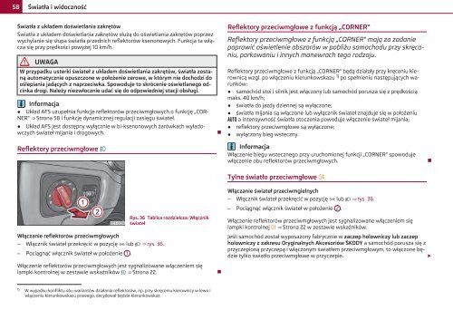 ŠKODA Superb INSTRUKCJA OBSŁUGI - Media Portal - Škoda Auto