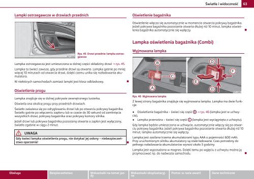 ŠKODA Superb INSTRUKCJA OBSŁUGI - Media Portal - Škoda Auto