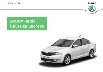 ŠKODA Rapid Upute za uporabu - Media Portal - Škoda Auto