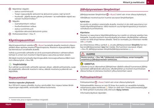 ŠKODA Roomster KÄYTTÖOHJEKIRJA - Media Portal - Škoda Auto