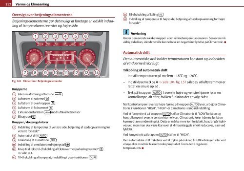 ŠkodaOctavia INSTRUKTIONSBOG - Media Portal