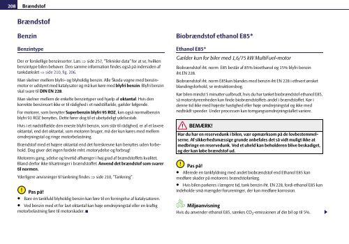 ŠkodaOctavia INSTRUKTIONSBOG - Media Portal