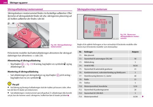 ŠkodaOctavia INSTRUKTIONSBOG - Media Portal