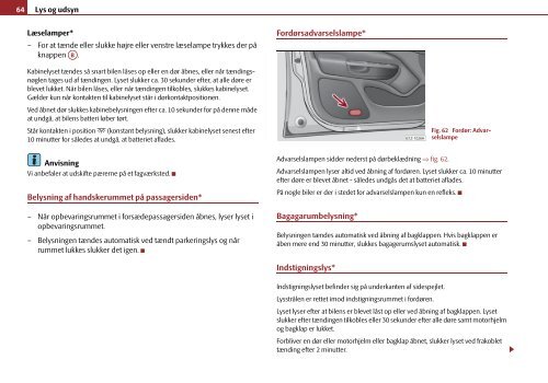 ŠkodaOctavia INSTRUKTIONSBOG - Media Portal