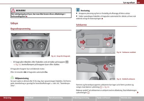 ŠkodaOctavia INSTRUKTIONSBOG - Media Portal