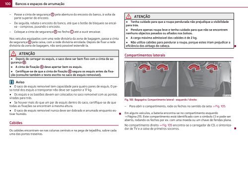 Manual de instruções - Media Portal - Škoda Auto