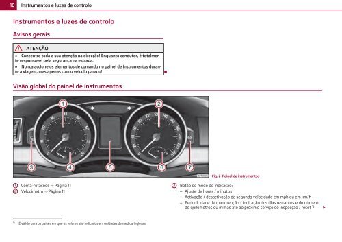 Manual de instruções - Media Portal - Škoda Auto