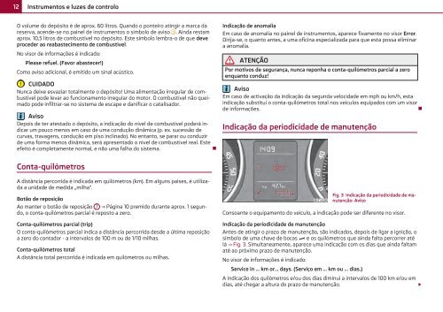 Manual de instruções - Media Portal - Škoda Auto