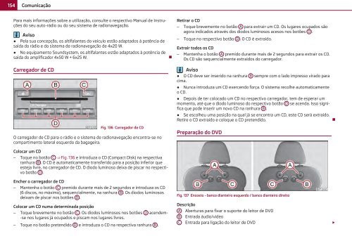 Manual de instruções - Media Portal - Škoda Auto