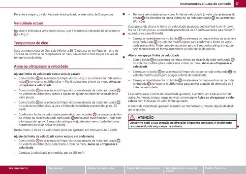 Manual de instruções - Media Portal - Škoda Auto