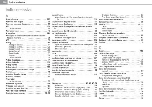 Manual de instruções - Media Portal - Škoda Auto