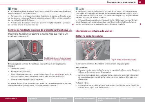 Manual de instruções - Media Portal - Škoda Auto