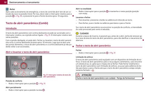 Manual de instruções - Media Portal - Škoda Auto