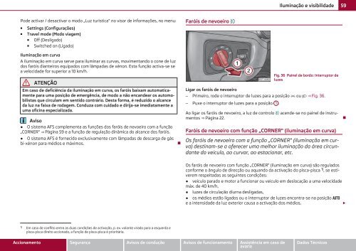 Manual de instruções - Media Portal - Škoda Auto