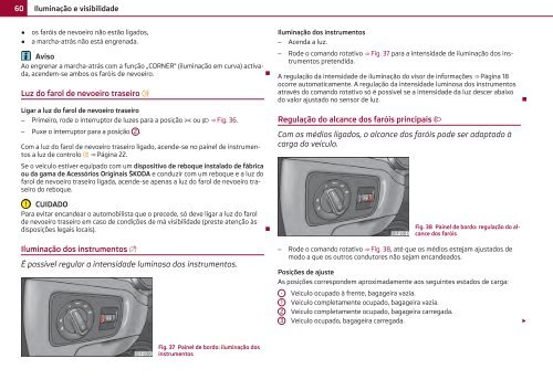 Manual de instruções - Media Portal - Škoda Auto