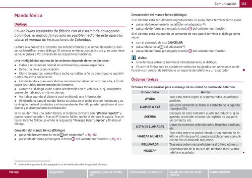 ŠKODA Octavia MANUAL DE INSTRUCCIONES - Media Portal ...