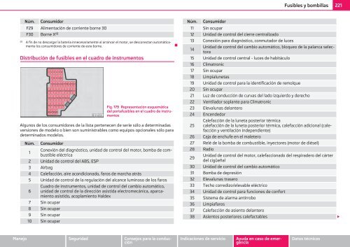 ŠKODA Octavia MANUAL DE INSTRUCCIONES - Media Portal ...