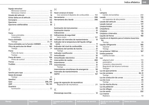 ŠKODA Octavia MANUAL DE INSTRUCCIONES - Media Portal ...