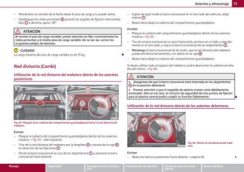 ŠKODA Octavia MANUAL DE INSTRUCCIONES - Media Portal ...