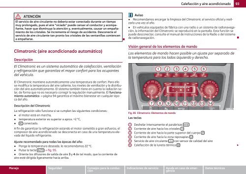 ŠKODA Octavia MANUAL DE INSTRUCCIONES - Media Portal ...