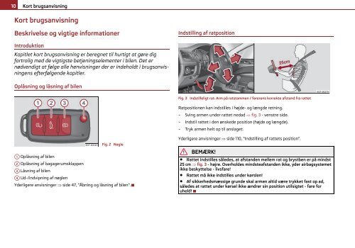 ŠKODA Superb INSTRUKTIONSBOG - Media Portal