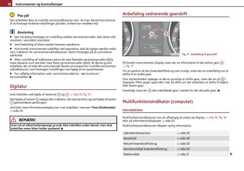 ŠKODA Superb INSTRUKTIONSBOG - Media Portal