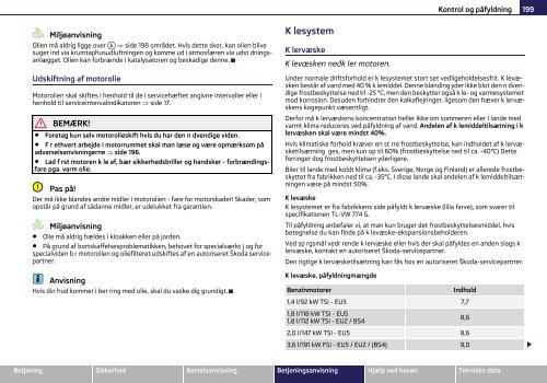 ŠKODA Superb INSTRUKTIONSBOG - Media Portal