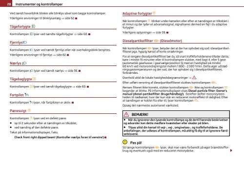 ŠKODA Superb INSTRUKTIONSBOG - Media Portal