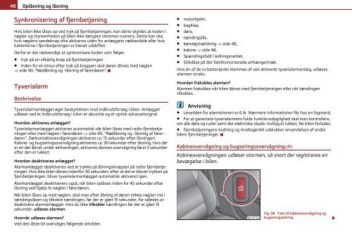 ŠKODA Superb INSTRUKTIONSBOG - Media Portal