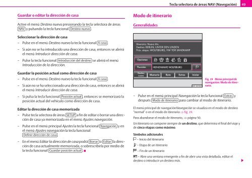 ŠkodaAuto El SISTEMA DE RADIONAVEGACIÓN COLUMBUS