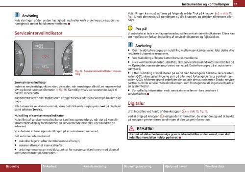 ŠKODA Octavia Tour INSTRUKTIONSBOG - Media Portal - Škoda ...