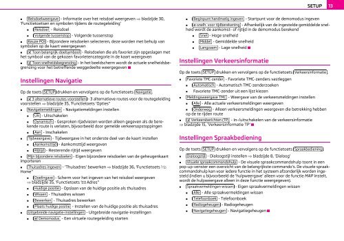 radio-navigatie-systeem columbus instructieboekje - Media Portal ...