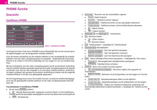 radio-navigatie-systeem columbus instructieboekje - Media Portal ...