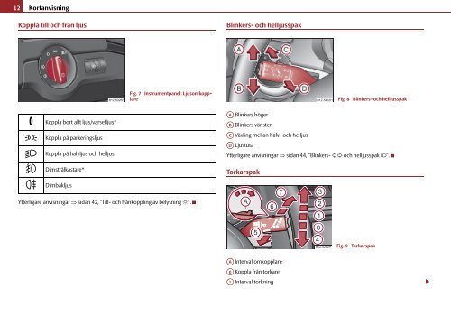 ŠkodaOctavia Tour INSTRUKTIONSBOK - Media Portal - Škoda Auto