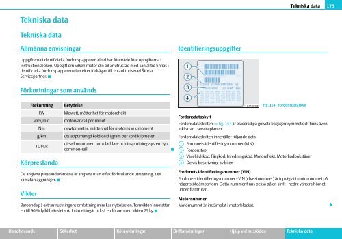 ŠkodaOctavia Tour INSTRUKTIONSBOK - Media Portal - Škoda Auto