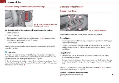 ŠkodaOctavia Tour INSTRUKTIONSBOK - Media Portal - Škoda Auto