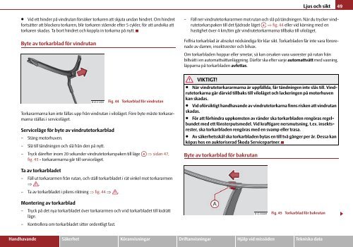 ŠkodaOctavia Tour INSTRUKTIONSBOK - Media Portal - Škoda Auto