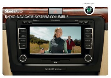 ŠkodaAuto RADIO-NAVIGATIE-SYSTEEM COLUMBUS