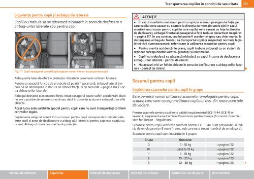 ŠKODA Fabia MANUAL DE UTILIZARE - Media Portal - Škoda Auto