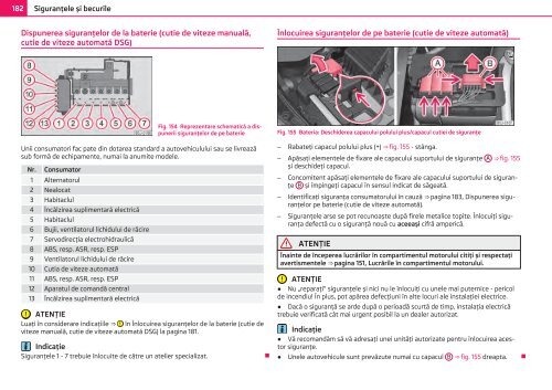 ŠKODA Fabia MANUAL DE UTILIZARE - Media Portal - Škoda Auto