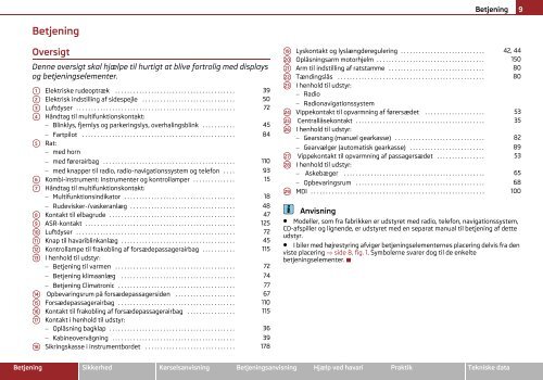 ŠKODA Roomster ŠKODA Praktik INSTRUKTIONSBOG - Media Portal