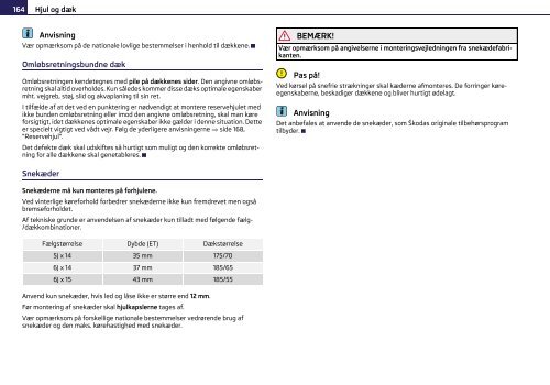 ŠKODA Roomster ŠKODA Praktik INSTRUKTIONSBOG - Media Portal