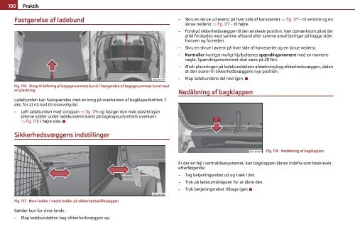 ŠKODA Roomster ŠKODA Praktik INSTRUKTIONSBOG - Media Portal