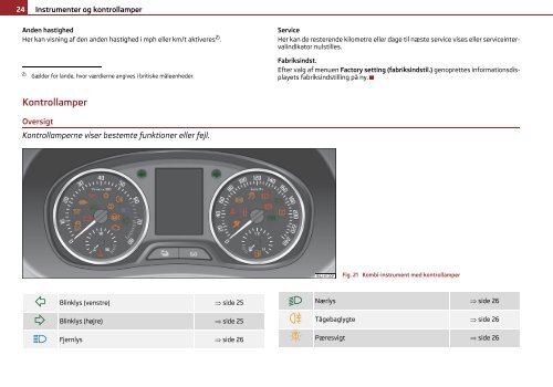 ŠKODA Roomster ŠKODA Praktik INSTRUKTIONSBOG - Media Portal